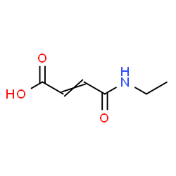 ChemSpider 2D Image | 4-(Ethylamino)-4-oxo-2-butenoic acid | C6H9NO3