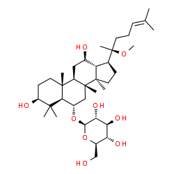ChemSpider 2D Image | Ginsenoside Rh5 | C37H64O9