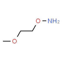 ChemSpider 2D Image | 1-(Aminooxy)-2-methoxyethane | C3H9NO2