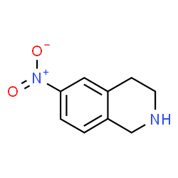 ChemSpider 2D Image | 1,2,3,4-TETRAHYDRO-6-NITROISOQUINOLINE | C9H10N2O2