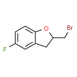 ChemSpider 2D Image | 2-(bromomethyl)-5-fluoro-2,3-dihydrobenzofuran | C9H8BrFO