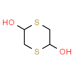 ChemSpider 2D Image | 1,4-Dithiane-2,5-diol | C4H8O2S2