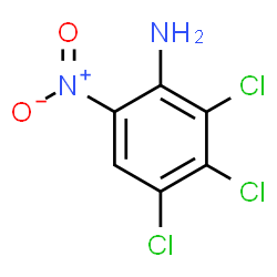 ChemSpider 2D Image | 2,3,4-Trichloro-6-nitroaniline | C6H3Cl3N2O2