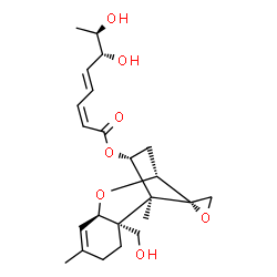ChemSpider 2D Image | iso-Trichoverrol A | C23H32O7