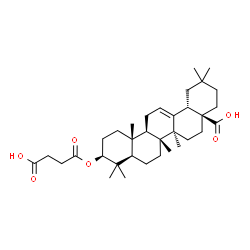 ChemSpider 2D Image | Succinyl oleanolic acid | C34H52O6