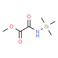 ChemSpider 2D Image | Methyl oxo[(trimethylsilyl)amino]acetate | C6H13NO3Si