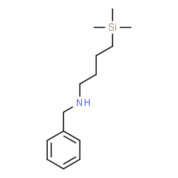 ChemSpider 2D Image | N-Benzyl-4-(trimethylsilyl)-1-butanamine | C14H25NSi