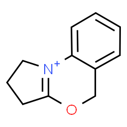 ChemSpider 2D Image | 1,2,3,5-Tetrahydropyrrolo[1,2-a][3,1]benzoxazin-10-ium | C11H12NO