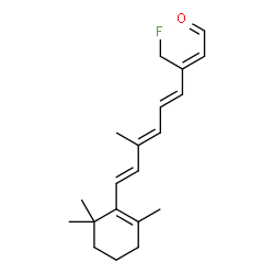 ChemSpider 2D Image | 20-Fluororetinal | C20H27FO