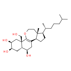 ChemSpider 2D Image | stellattasterenol | C27H46O5