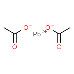ChemSpider 2D Image | Lead(II) acetate | C4H6O4Pb
