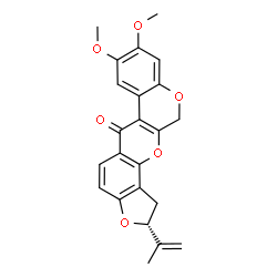 ChemSpider 2D Image | Dehydrorotenone | C23H20O6