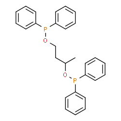ChemSpider 2D Image | 1,3-Butanediyl bis[diphenyl(phosphinite)] | C28H28O2P2