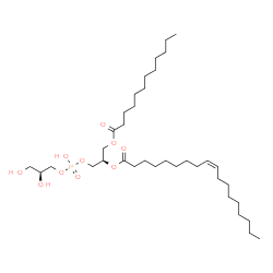 ChemSpider 2D Image | (15R,21S)-18,21,22-Trihydroxy-18-oxido-12-oxo-13,17,19-trioxa-18lambda~5~-phosphadocosan-15-yl (9Z)-9-octadecenoate | C36H69O10P