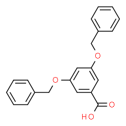 ChemSpider 2D Image | 3,5-Bis(benzyloxy)benzoic acid | C21H18O4