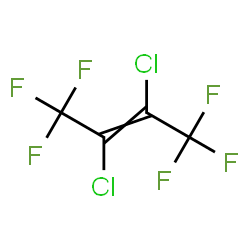 ChemSpider 2D Image | 2,3-Dichloro-1,1,1,4,4,4-hexafluoro-2-butene | C4Cl2F6