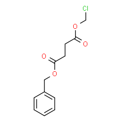 ChemSpider 2D Image | Benzyl chloromethyl succinate | C12H13ClO4