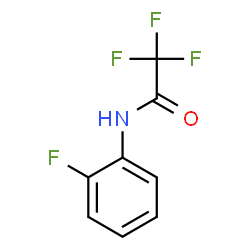 ChemSpider 2D Image | 2,2,2-Trifluoro-N-(2-fluorophenyl)acetamide | C8H5F4NO