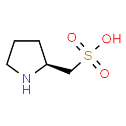 ChemSpider 2D Image | (2S)-2-Pyrrolidinylmethanesulfonic acid | C5H11NO3S