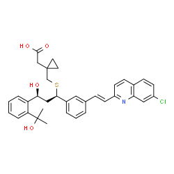 ChemSpider 2D Image | 21(S)-Hydroxy Montelukast | C35H36ClNO4S