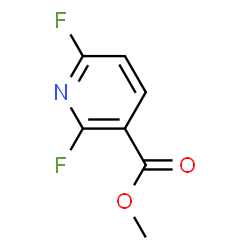 ChemSpider 2D Image | Methyl 2,6-difluoronicotinate | C7H5F2NO2