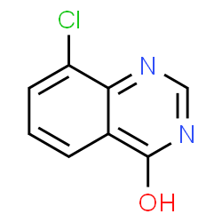 ChemSpider 2D Image | 8-Chloro-4-quinazolinol | C8H5ClN2O