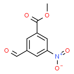 ChemSpider 2D Image | Methyl 3-formyl-5-nitrobenzoate | C9H7NO5