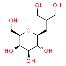 ChemSpider 2D Image | (1S)-1,5-Anhydro-1-[3-hydroxy-2-(hydroxymethyl)propyl]-D-galactitol | C10H20O7