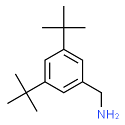 ChemSpider 2D Image | 1-[3,5-Bis(2-methyl-2-propanyl)phenyl]methanamine | C15H25N