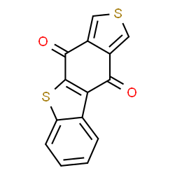ChemSpider 2D Image | [2]Benzothieno[5,6-b][1]benzothiophene-4,10-dione | C14H6O2S2