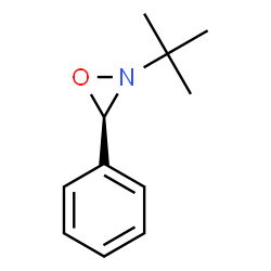 ChemSpider 2D Image | (3R)-2-(2-Methyl-2-propanyl)-3-phenyloxaziridine | C11H15NO