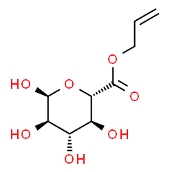 ChemSpider 2D Image | Allyl alpha-D-glucopyranuronate | C9H14O7