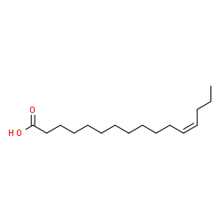 ChemSpider 2D Image | (12Z)-12-Hexadecenoic acid | C16H30O2