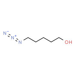 ChemSpider 2D Image | 5-Azido-1-pentanol | C5H11N3O