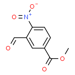 ChemSpider 2D Image | Methyl 3-formyl-4-nitrobenzoate | C9H7NO5