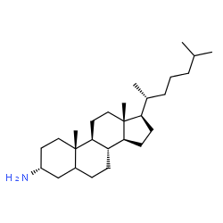 ChemSpider 2D Image | (3alpha)-Cholestan-3-amine | C27H49N