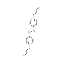 ChemSpider 2D Image | 1,2-Bis(4-pentylphenyl)-1,2-ethanedione | C24H30O2