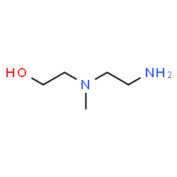 ChemSpider 2D Image | 2-[(2-Aminoethyl)(methyl)amino]ethanol | C5H14N2O