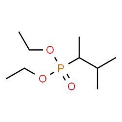ChemSpider 2D Image | diethyl (1,2-dimethylpropyl)phosphonate | C9H21O3P