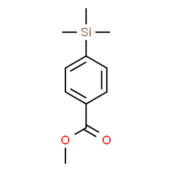 ChemSpider 2D Image | Methyl 4-(trimethylsilyl)benzoate | C11H16O2Si