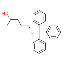 ChemSpider 2D Image | (2S)-5-(Trityloxy)-2-pentanol | C24H26O2