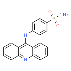 ChemSpider 2D Image | 4-(9-Acridinylamino)benzenesulfonamide | C19H15N3O2S