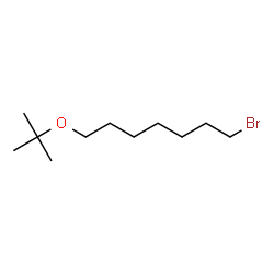 ChemSpider 2D Image | 1-Bromo-7-[(2-methyl-2-propanyl)oxy]heptane | C11H23BrO