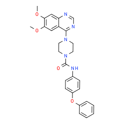 ChemSpider 2D Image | PDGF Receptor Tyrosine Kinase Inhibitor III | C27H27N5O4