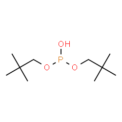 ChemSpider 2D Image | Bis(2,2-dimethylpropyl) hydrogen phosphite | C10H23O3P