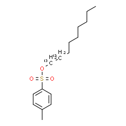 ChemSpider 2D Image | (1,2-~13~C_2_)Nonyl 4-methylbenzenesulfonate | C1413C2H26O3S