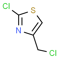 ChemSpider 2D Image | 2-Chloro-4-(chloromethyl)thiazole | C4H3Cl2NS