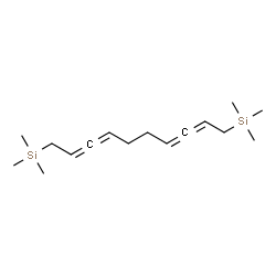 ChemSpider 2D Image | 2,3,7,8-Decatetraene-1,10-diylbis(trimethylsilane) | C16H30Si2