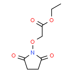 ChemSpider 2D Image | ethyl N-succinimidoxyacetate | C8H11NO5