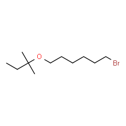 ChemSpider 2D Image | 1-Bromo-6-[(2-methyl-2-butanyl)oxy]hexane | C11H23BrO